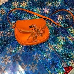 Small Orange Crossbody